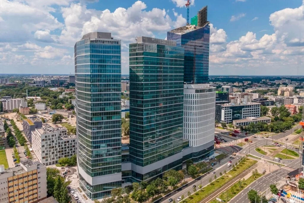 The Warsaw Hub - widok budynku