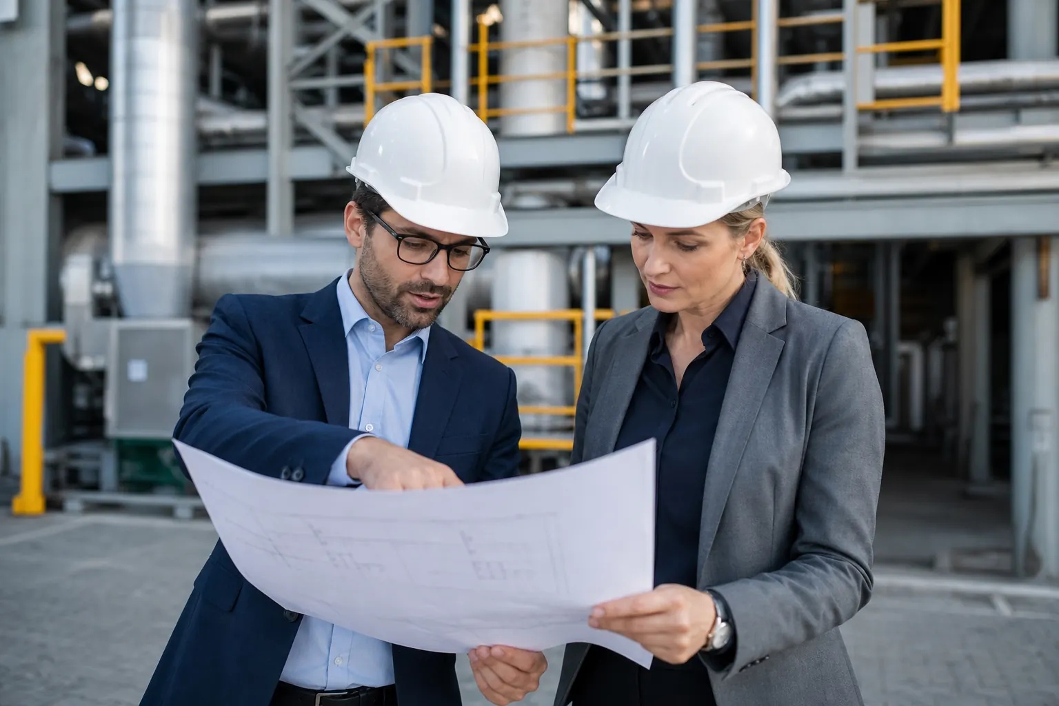 Doradztwo i koordynacja projektów energetycznych (obraz wygenerowany przez AI)