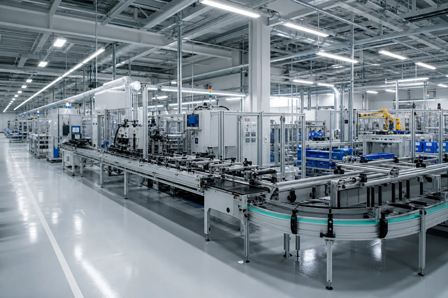 Nowoczesny zakład z monitoringiem energii